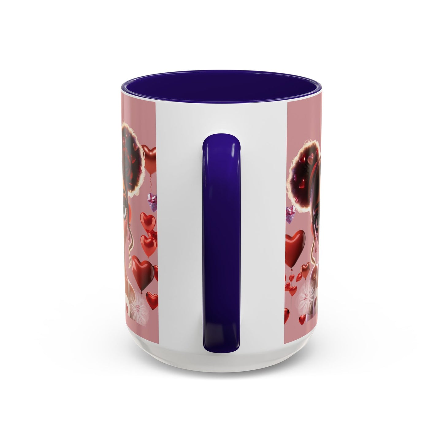 Heartbreaker 3| Cotton Candy - Coffee Mug, two-tone, 15 oz (multiple handle colors)