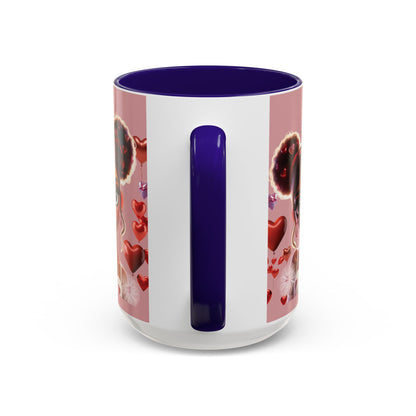 Heartbreaker 3| Cotton Candy - Coffee Mug, two-tone, 15 oz (multiple handle colors)