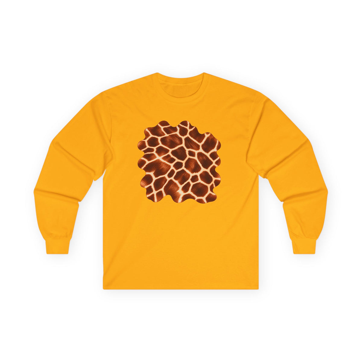 Giraffe | Giraffe Hide Abstract Long Sleeve Tee, multiple colors