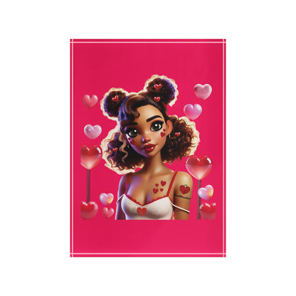 Heartbreaker 2 | Watermelon Acrylic Image Block