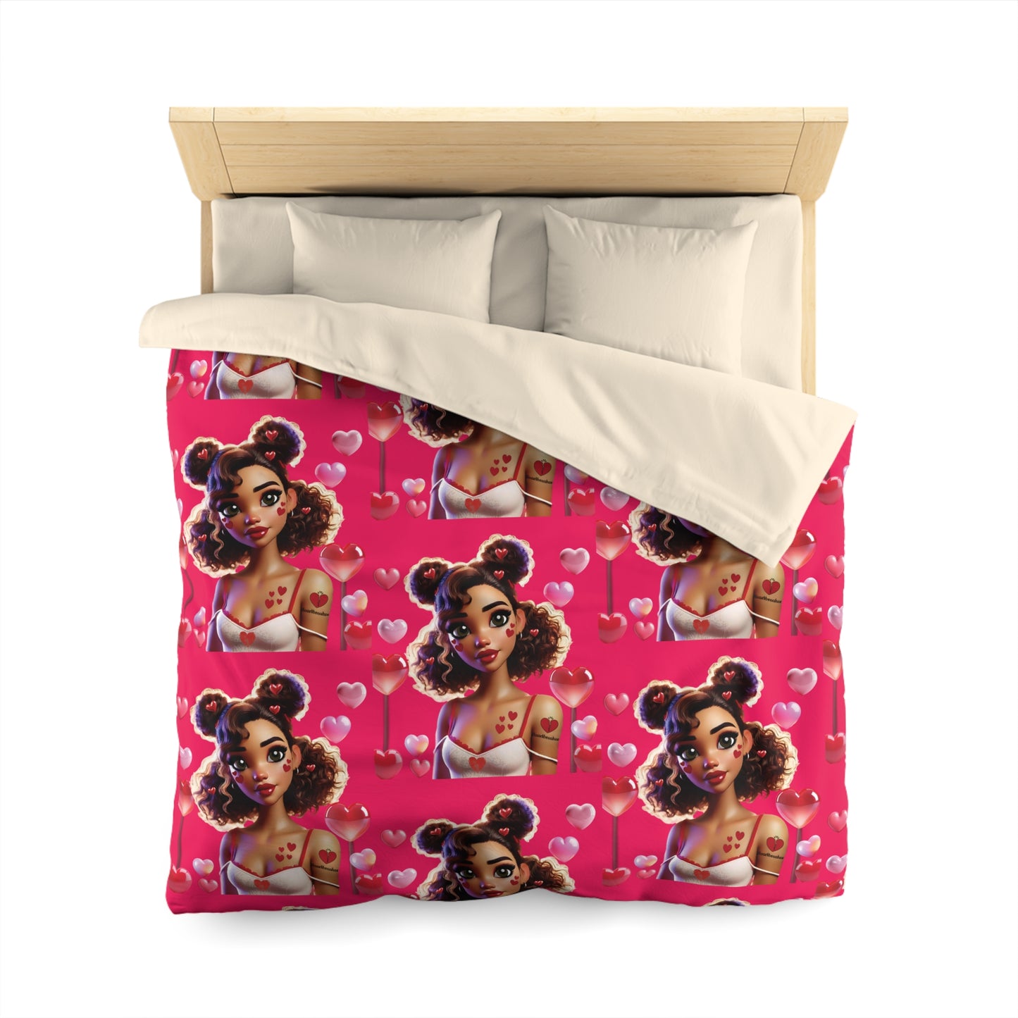 Heartbreaker 2 | Watermelon - Duvet, quilted (multiple sizes)