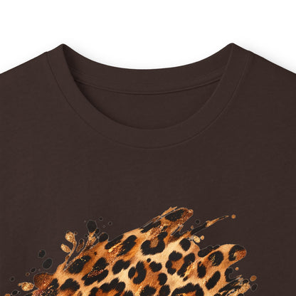 Leopard | Leopard Skin Abstract Long Sleeve Tee