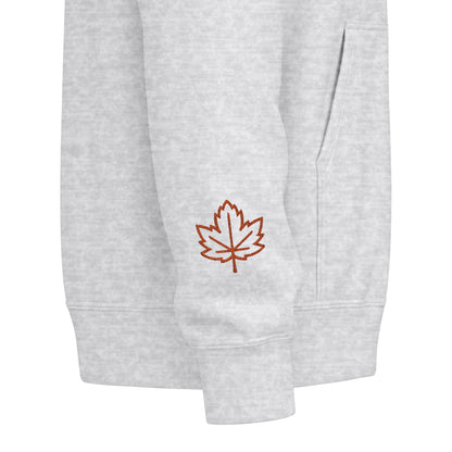 Harvest Haze | 'Cozy Season' Embroidered Zip Hoodie (multiple colors)
