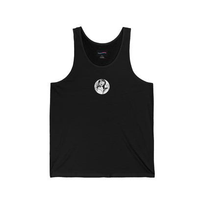 Pearls & Curls 4 | Black Jersey Tank