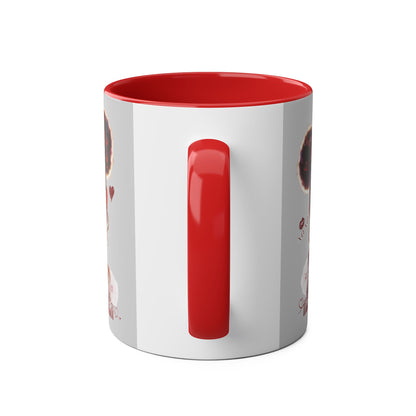 Heartbreaker 3 | Ice - Coffee Mug, two-tone (multiple handle colors)