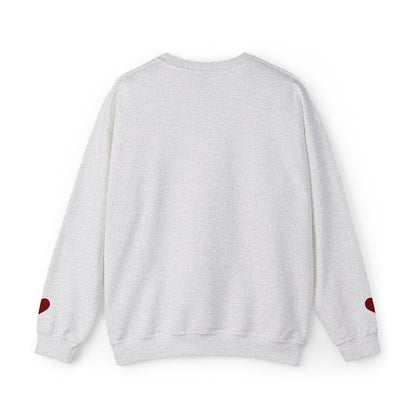 Heartbreaker 0 | Maroon Embroidered Heartbreaker Crewneck Sweatshirt