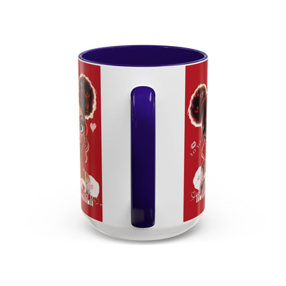 Heartbreaker 3| Cherry - Coffee Mug, two-tone, 15 oz (multiple handle colors)