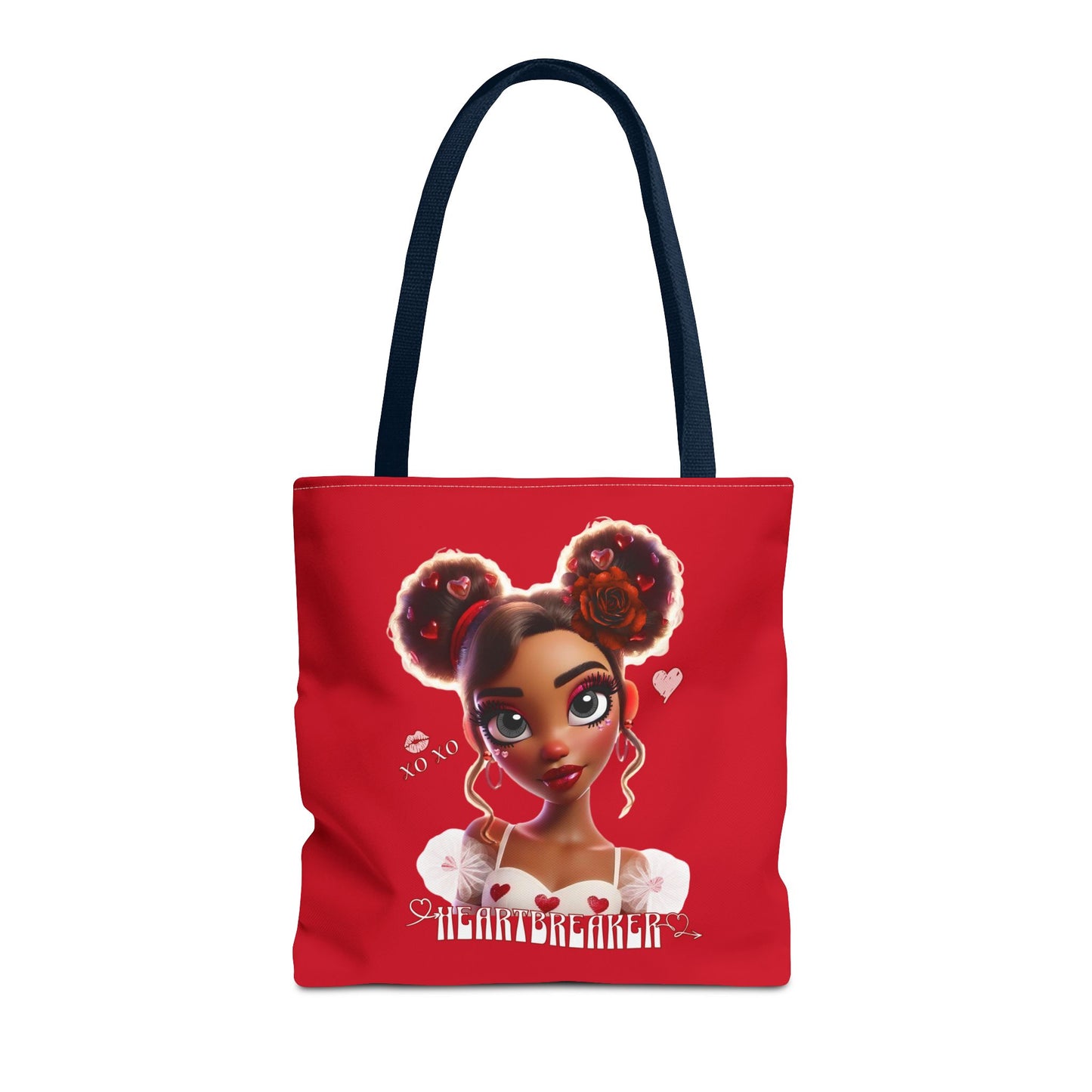 Heartbreaker 3 | Cherry - Tote Bag, two-tone (multiple sizes/handle colors)