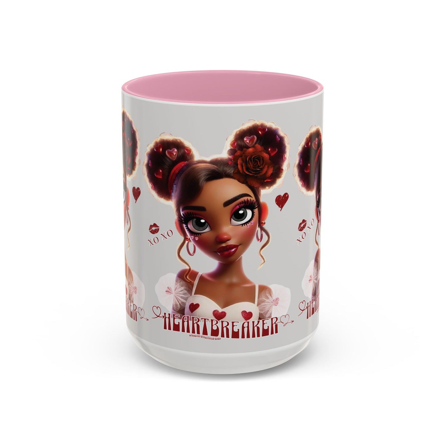 Heartbreaker 3| Ice - Coffee Mug, two-tone, 15 oz (multiple handle colors)