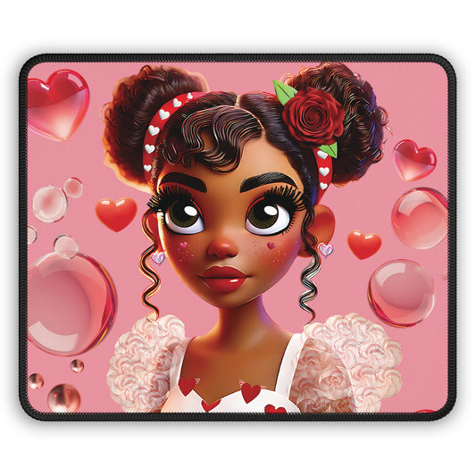 Heartbreaker Girl | Bubblegum - Gaming Mouse Pad, nonslip