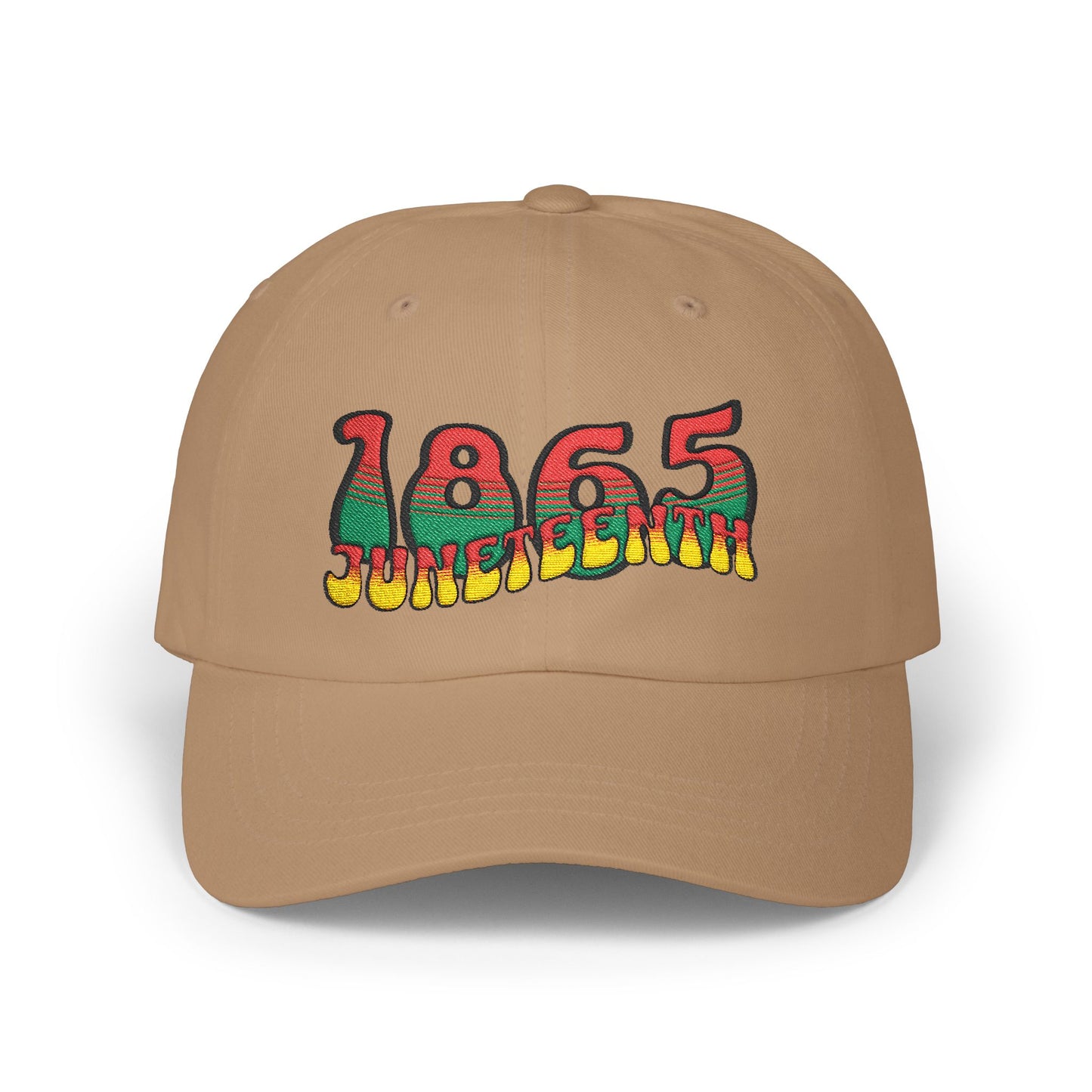 The 92% Club | Juneteenth Celebration Cap, embroidered gradient overlay