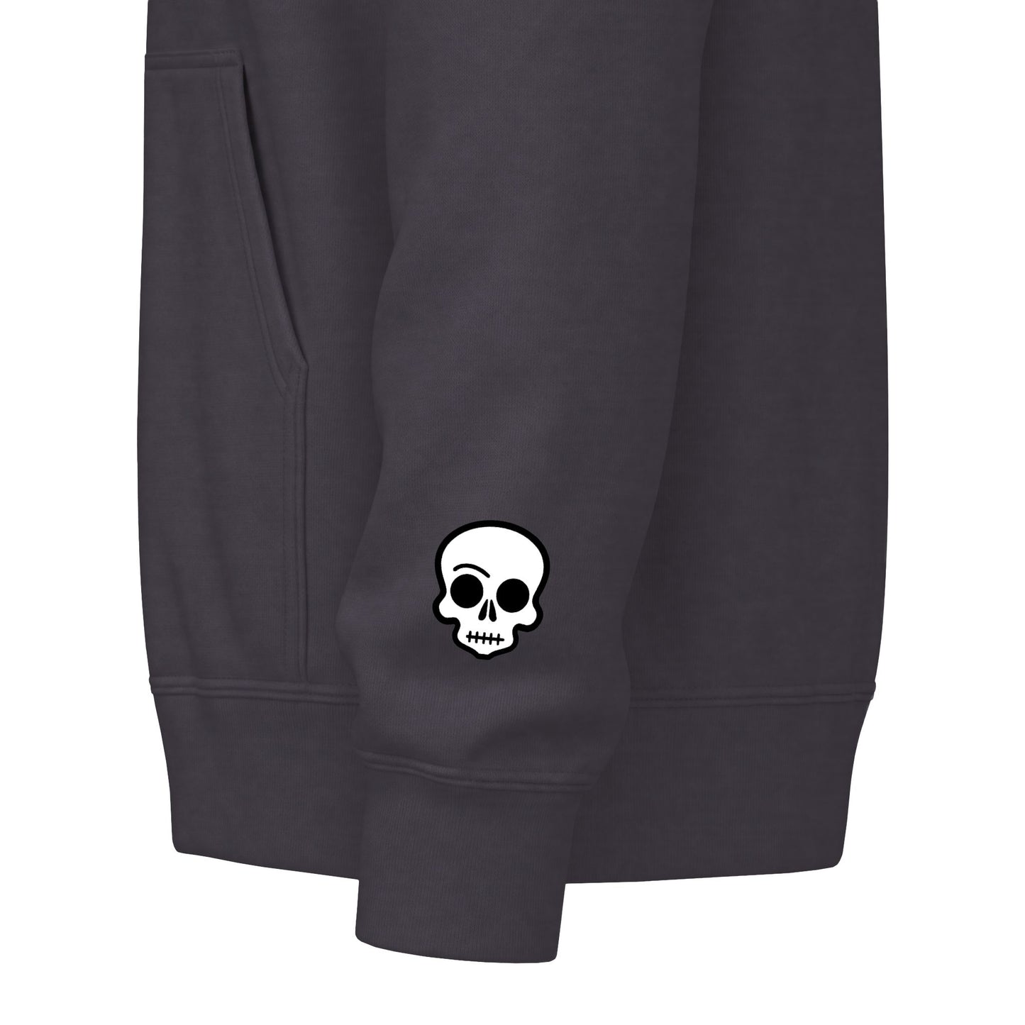 Harvest Haze | Spooky Season Gaphic Icons Zip Hoodie (front and back design)