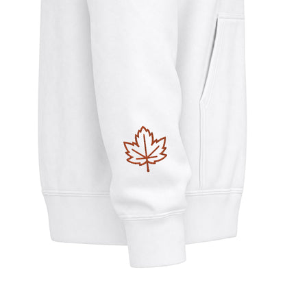Harvest Haze | 'Cozy Season' Embroidered Zip Hoodie (multiple colors)
