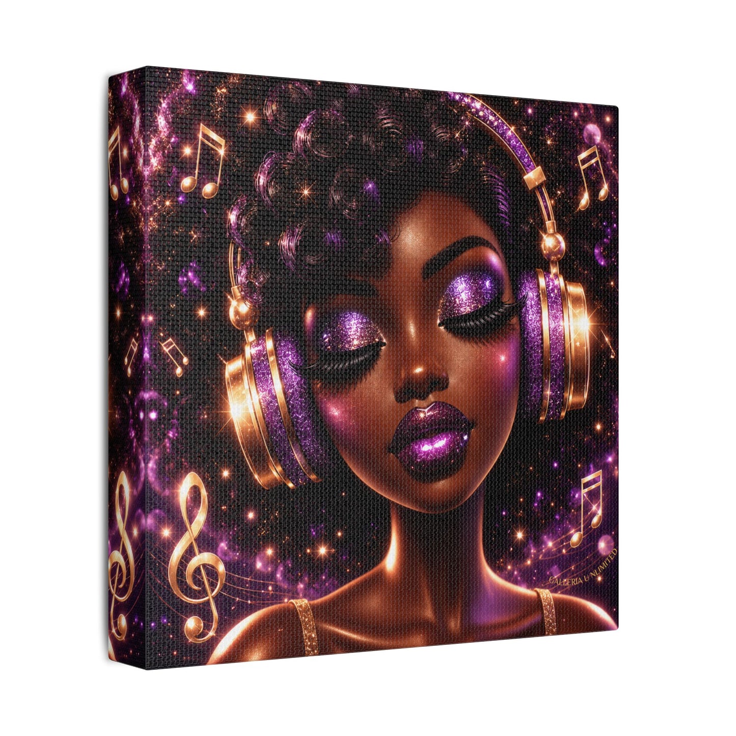 Soul in Stereo | The Melody, Satin Stretched Canvas