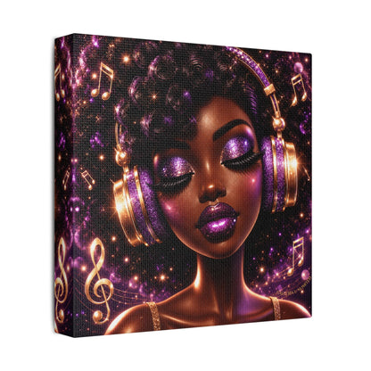 Soul in Stereo | The Melody, Satin Stretched Canvas