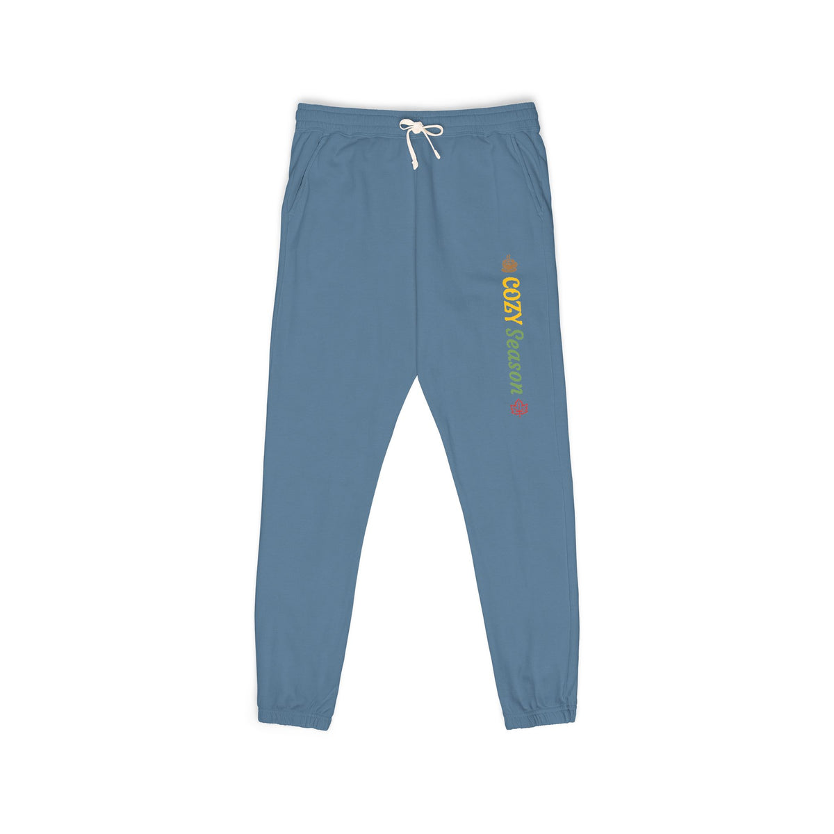 Harvest Haze 9 | "Cozy Season" Vertical Script Garment-Dyed Joggers
