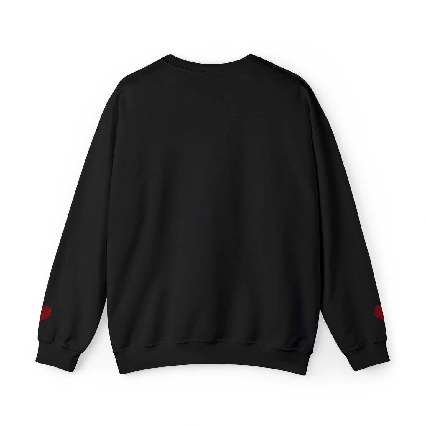 Heartbreaker 0 | Maroon Embroidered Heartbreaker Crewneck Sweatshirt