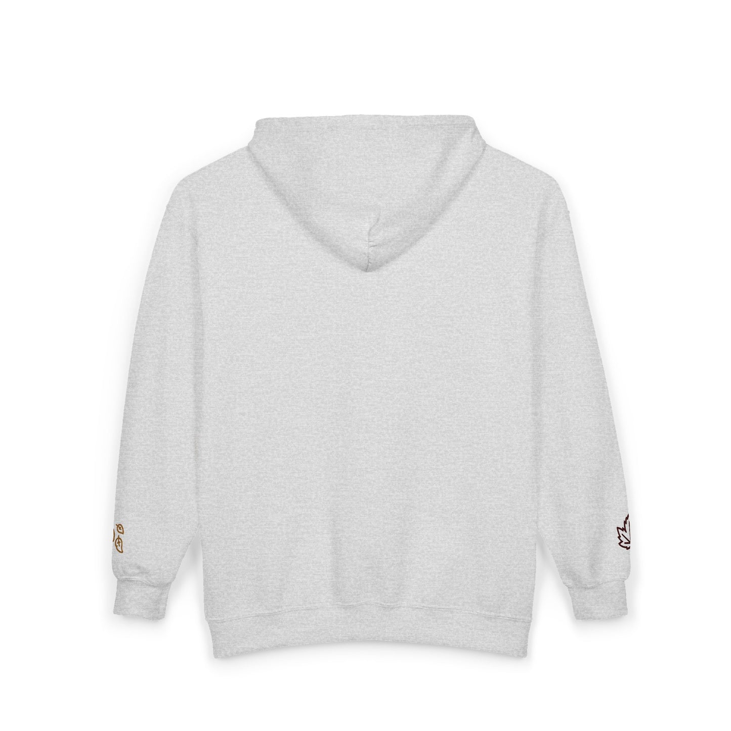 Harvest Haze | 'Cozy Season' Zip Hoodie — Autumn Coffee & Leaves Full-Zip Sweatshirt