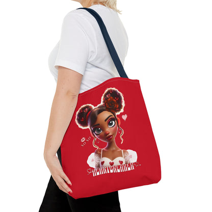 Heartbreaker 3 | Cherry - Tote Bag, two-tone (multiple sizes/handle colors)