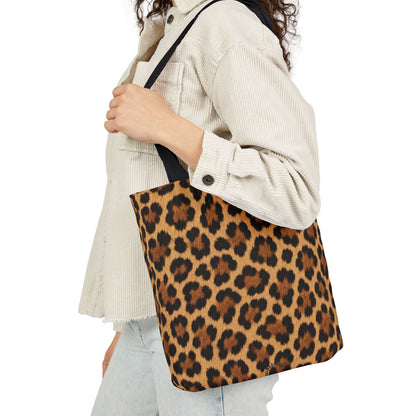 Leopard | Leopard Pattern Canvas Tote Bag (3 sizes)
