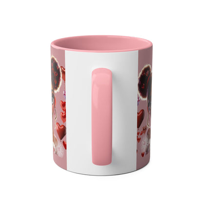 Heartbreaker 3 | Cotton Candy - Coffee Mug, two-tone (multiple handle colors)