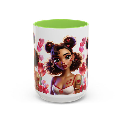 Heartbreaker 2 | Marshmallow - Coffee Mug, two-tone, 15 oz (multiple handle colors)
