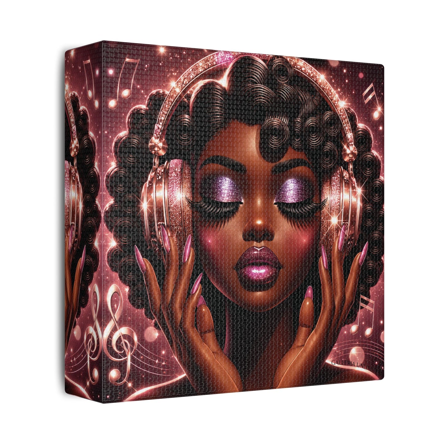 Soul in Stereo | The Sound, Satin Stretched Canvas