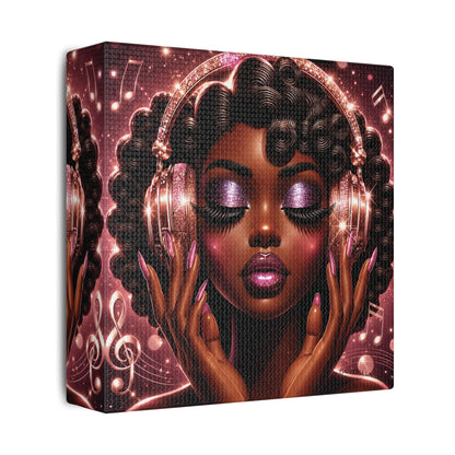 Soul in Stereo | The Sound, Satin Stretched Canvas
