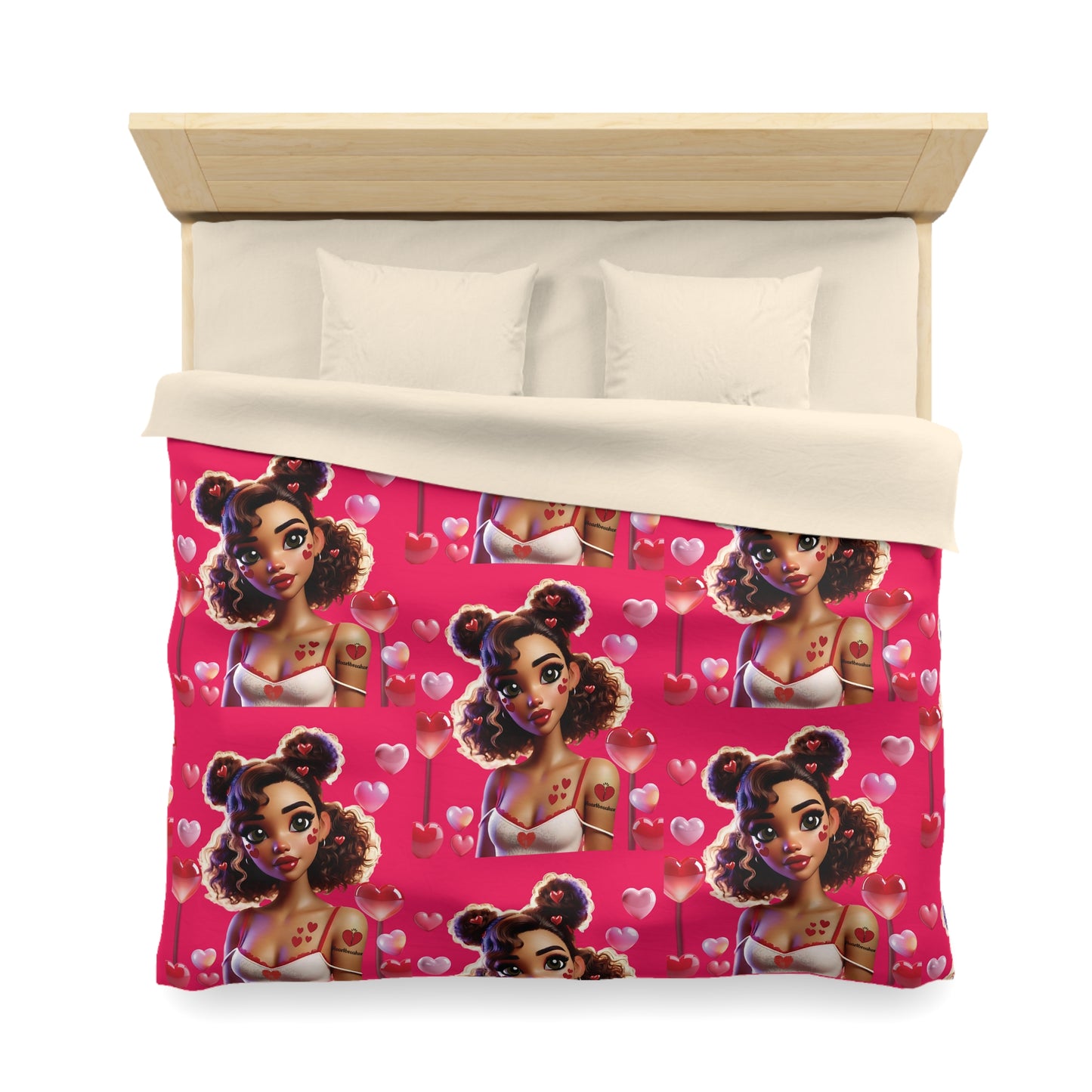 Heartbreaker 2 | Watermelon - Duvet, quilted (multiple sizes)