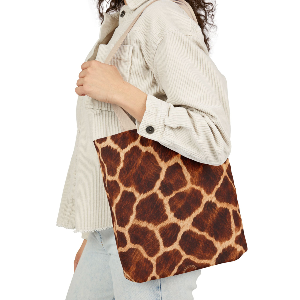 Giraffe | Giraffe Hide Canvas Tote Bag (3 sizes)
