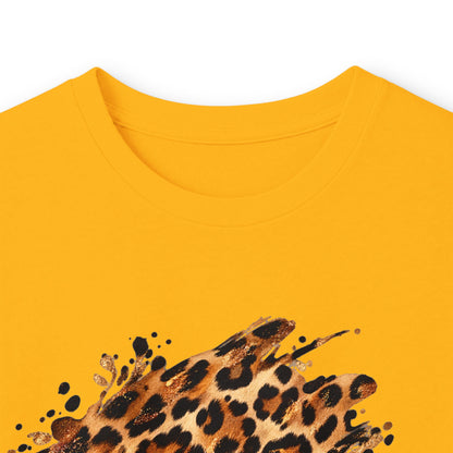 Leopard | Leopard Skin Abstract Long Sleeve Tee