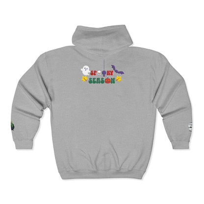 The Spooky Edit1 - Embroidered Vampire Kiss Hoodie