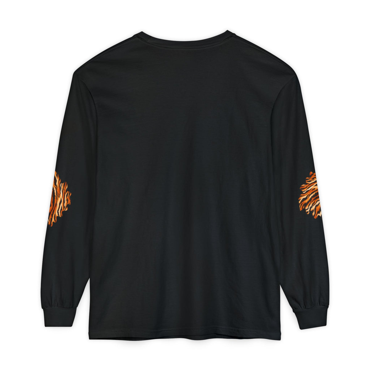 Tiger | Tiger Stripe Patch Long Sleeve T-Shirt (multiple colors)