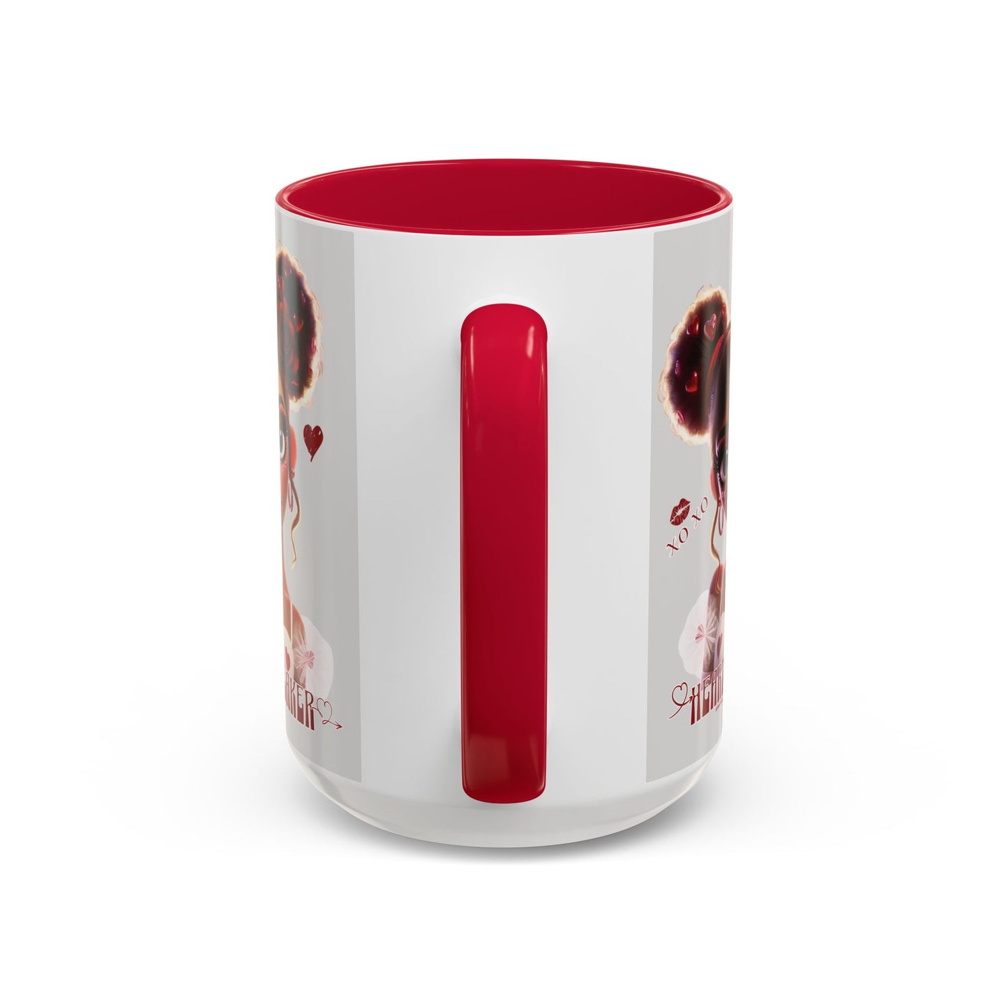 Heartbreaker 3| Ice - Coffee Mug, two-tone, 15 oz (multiple handle colors)
