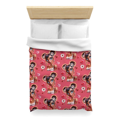 Heartbreaker 1 | Raspberry - Duvet, quilted (multiple sizes)