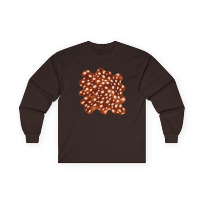 Deer | Fawn Spotted Abstract Long Sleeve Tee, multiple colors