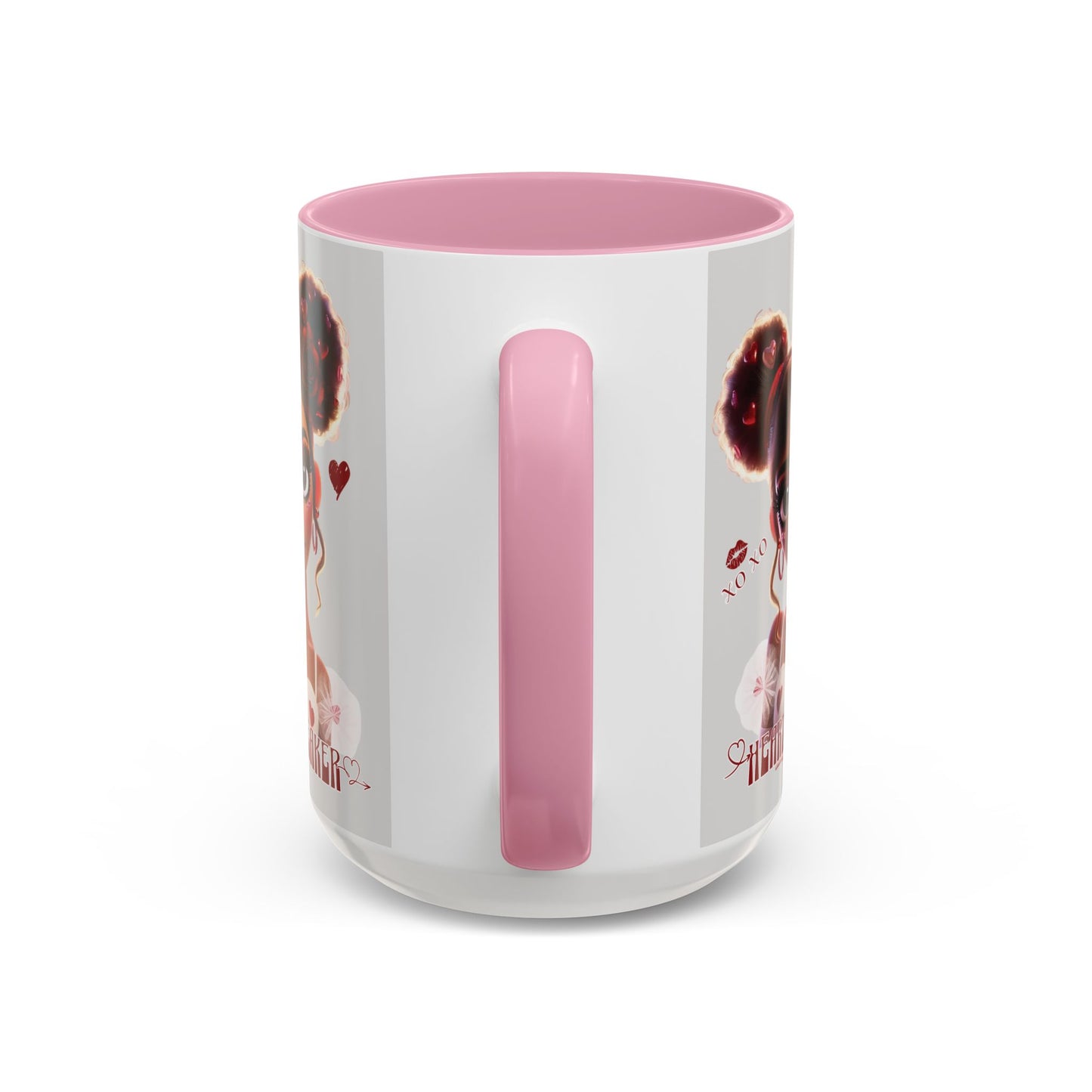 Heartbreaker 3| Ice - Coffee Mug, two-tone, 15 oz (multiple handle colors)