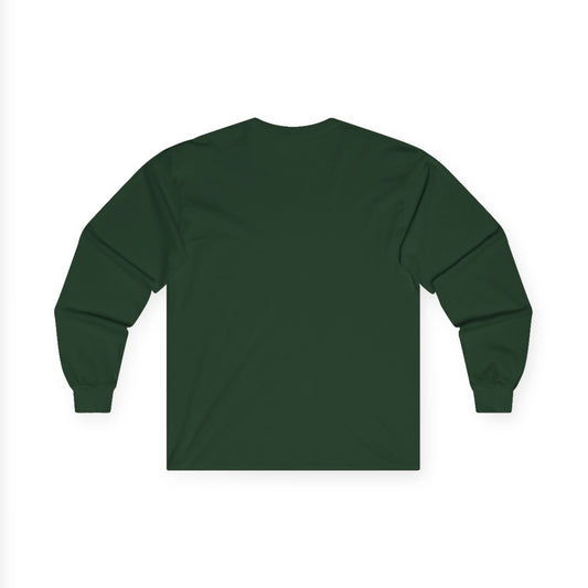 Snake | Olive Snakeskin Abstract Long Sleeve Tee