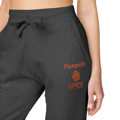 Harvest Haze | "Pumpkin Spice" Embroidered Sweatpants