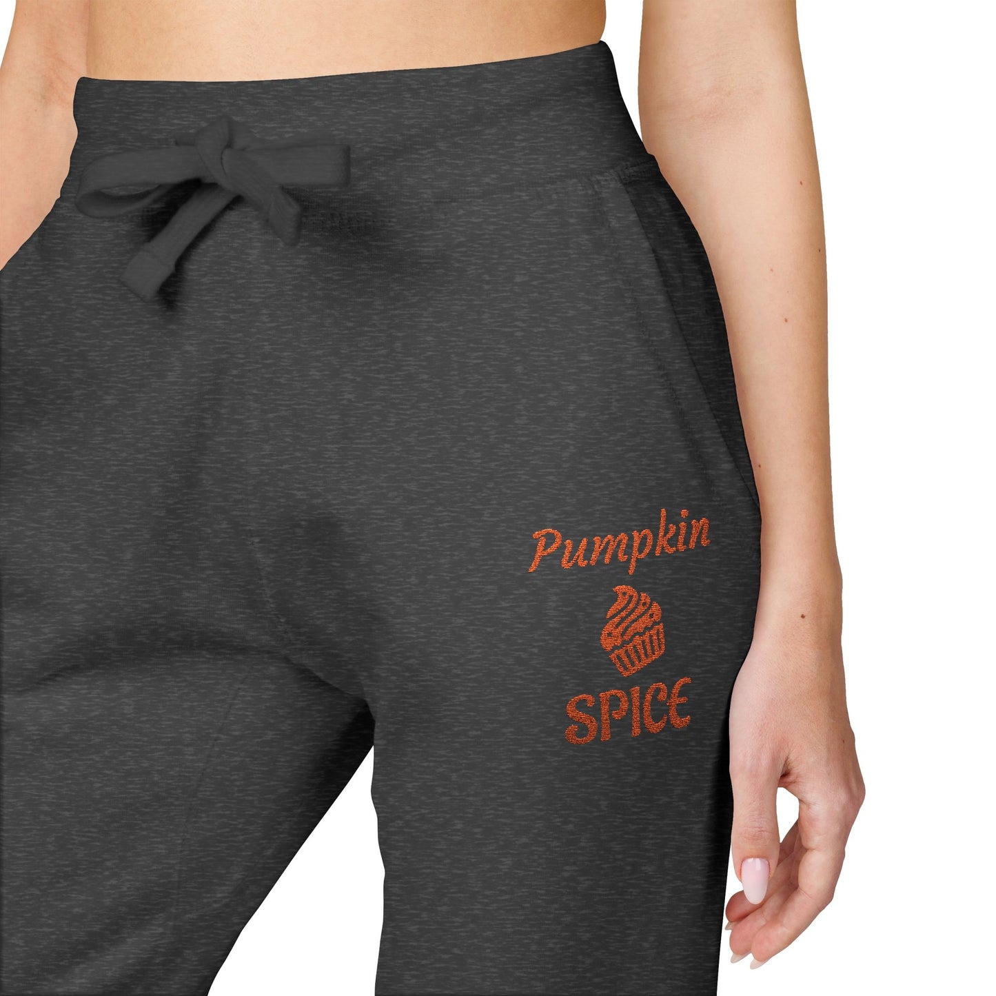 Harvest Haze | "Pumpkin Spice" Embroidered Sweatpants