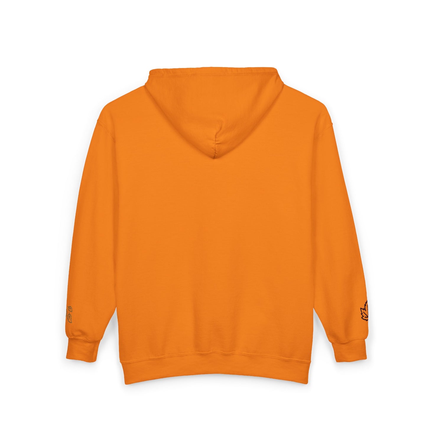 Harvest Haze | 'Cozy Season' Zip Hoodie — Autumn Coffee & Leaves Full-Zip Sweatshirt