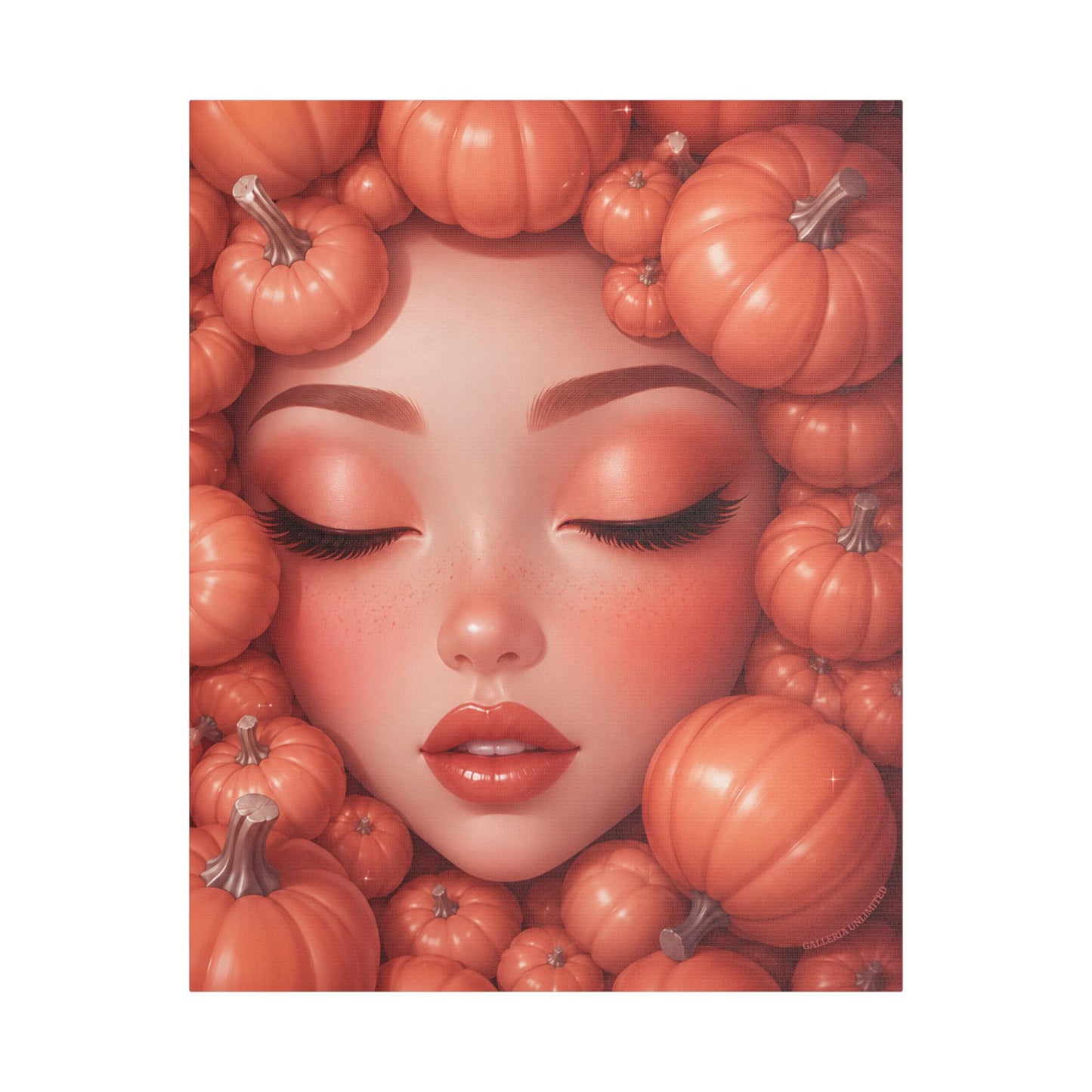 Harvest Muse4 | Harvest Glow, Stretched Satin Canvas Wall Art