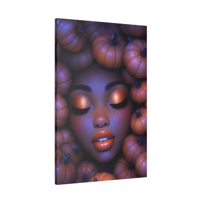 Harvest Muse 3 | Harvest Twilight, Stretched Satin Canvas Wall Art