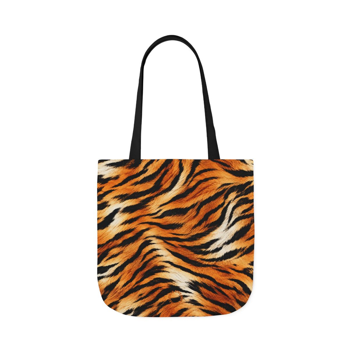 Tiger | Tiger Stripe Print All-Over Pattern Tote Bag