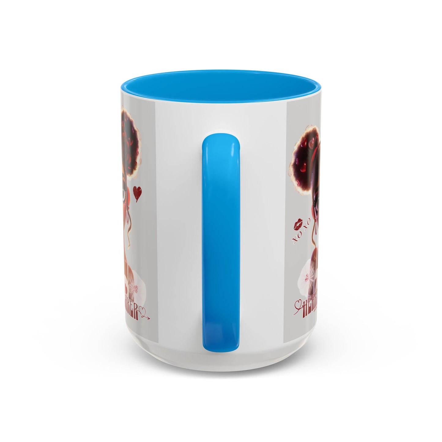 Heartbreaker 3| Ice - Coffee Mug, two-tone, 15 oz (multiple handle colors)