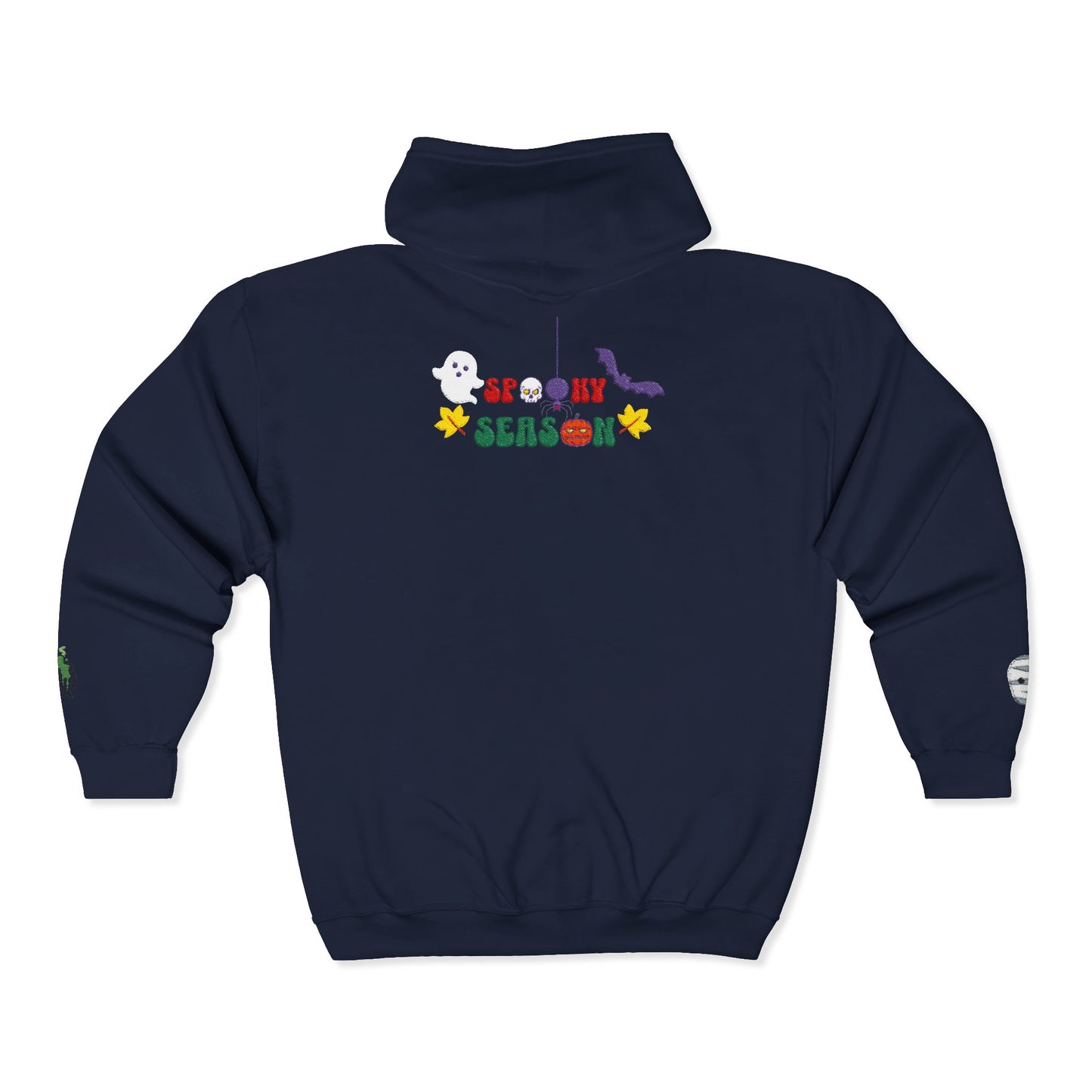 The Spooky Edit1 - Embroidered Vampire Kiss Hoodie