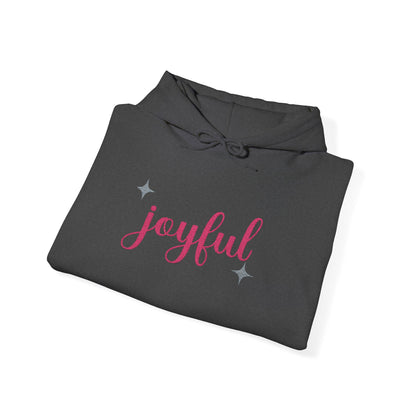 The Joyful Edit1 | Joyful Pink Embroidered Hoodie, PINK Palette (multiple colors)
