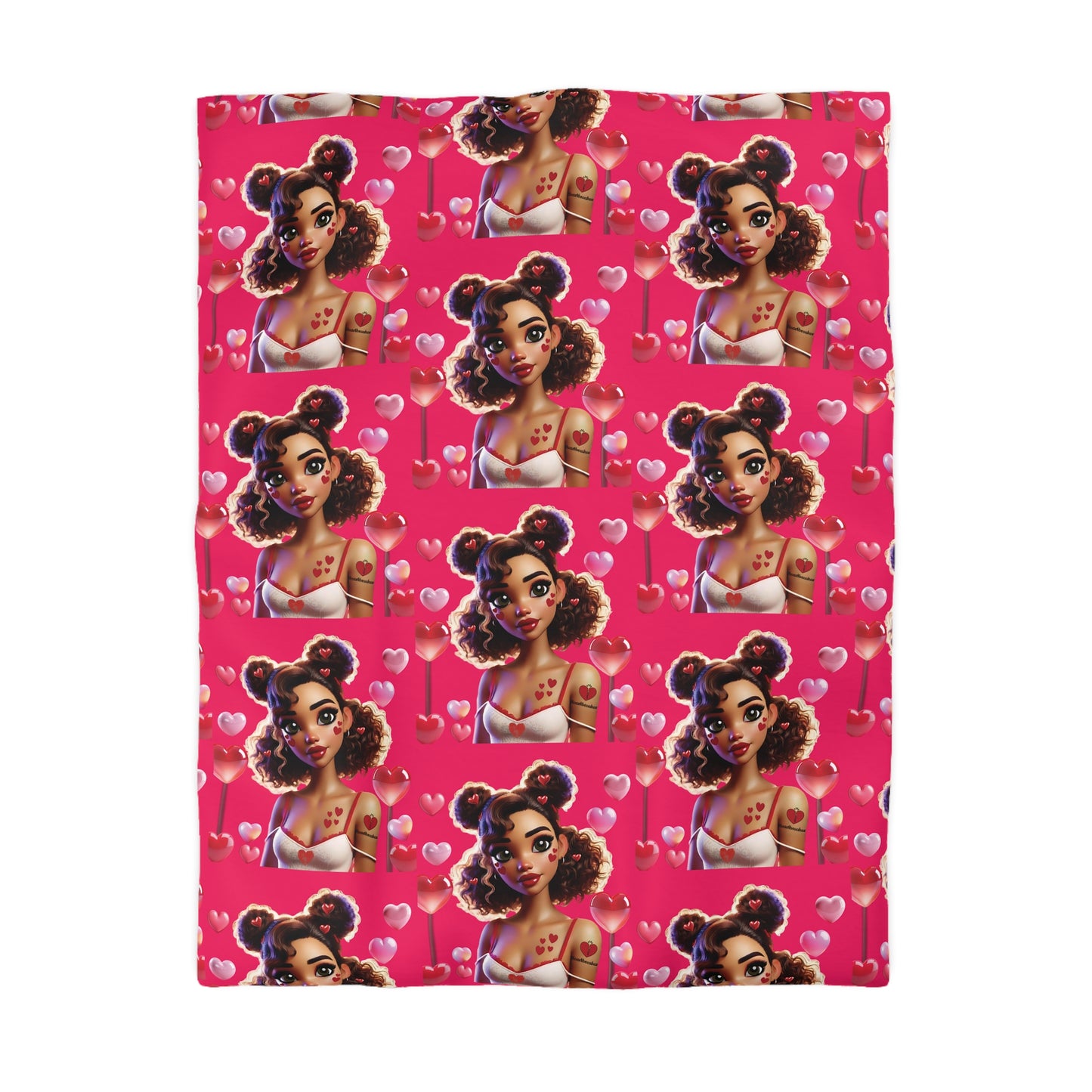 Heartbreaker 2 | Watermelon - Duvet, quilted (multiple sizes)