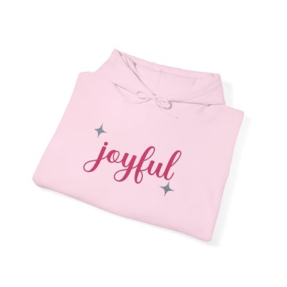 The Joyful Edit1 | Joyful Pink Embroidered Hoodie, PINK Palette (multiple colors)
