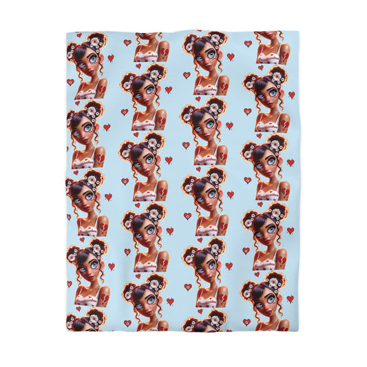 Heartbreaker 1 | Blueberry - Duvet, quilted (multiple sizes)